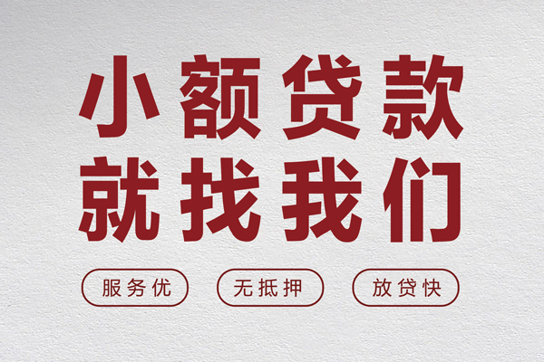 深圳04小额贷款不查征信